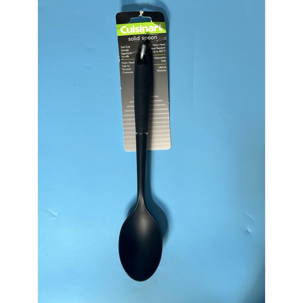 Cuisinart Solid Spoon Black